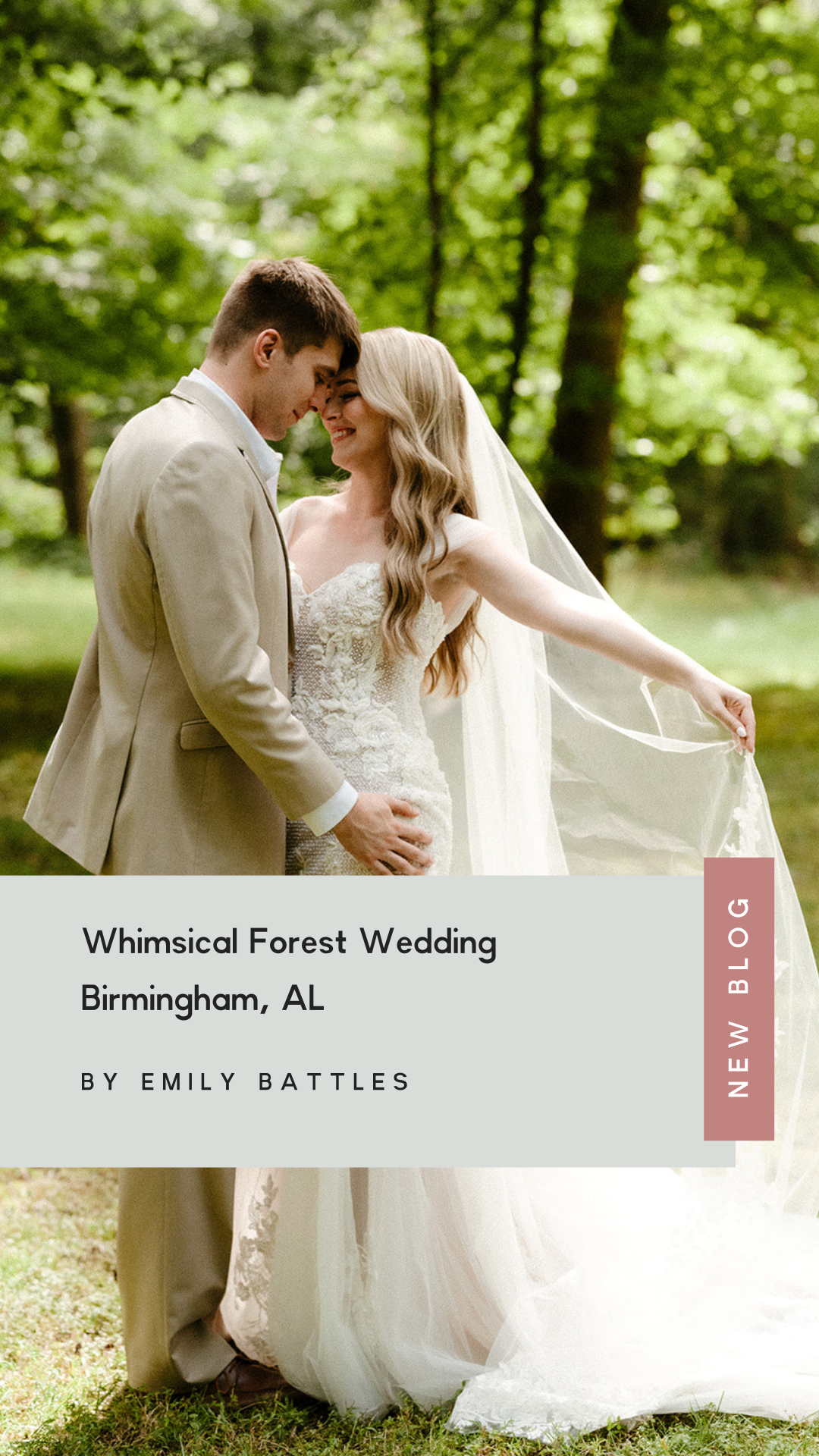 Whimsical Forest Wedding Birmingham by Emily Battles Photography