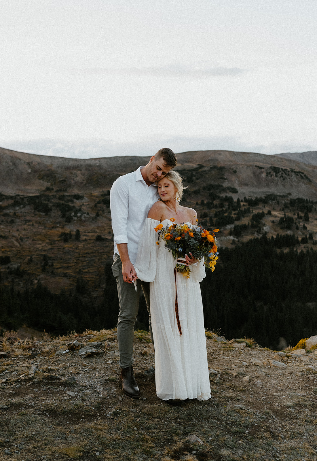 Colorado Mountain Elopement by destination elopement photographer Emily battles
