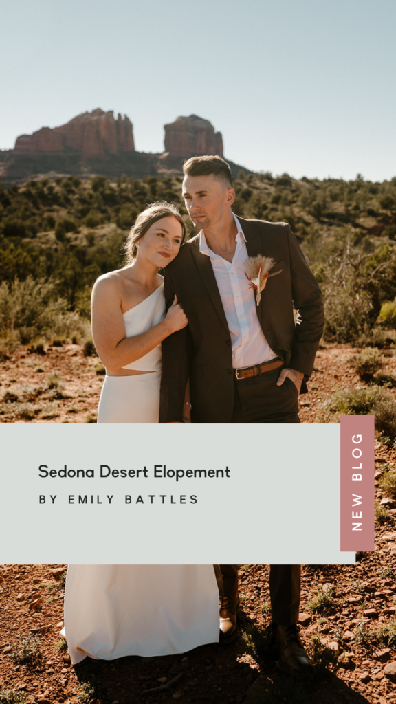 Sedona, Arizona, Desert Elopement by Emily Battles Photography