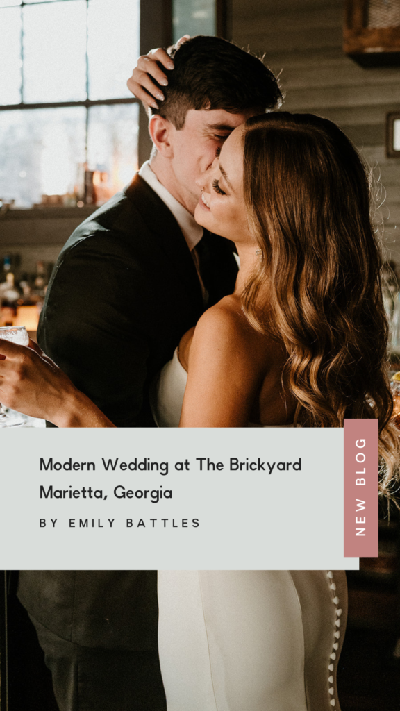Modern Wedding at The Brickyard Marietta, Georgia